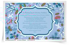 <em>In Thanksgiving for Christmas Traditions</em> Prayer Card
